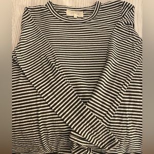 The Great striped long sleeve tee. Size 0